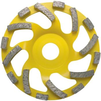 Diamond Grinding Cup NEW FAN CUP abrasive materials yellow