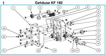 Gehäuse Fleika KF 160