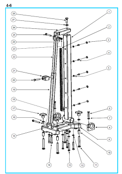 Säule, Fuß,