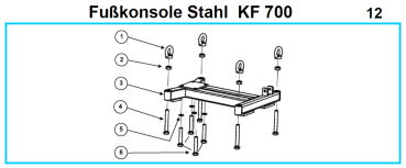 Spare parts KF 700 Food