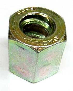 Nut for knurled threaded rod