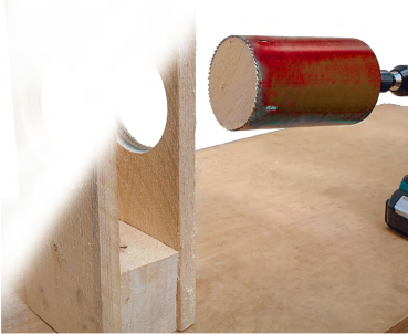 Bohrkonen für Holz