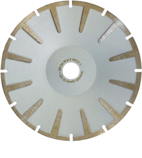 Diamond blade for curves