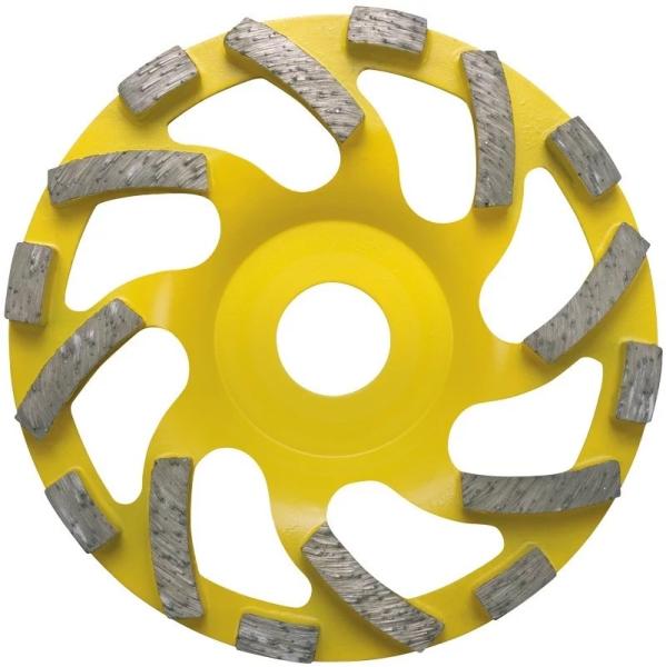 Diamond Grinding Cup NEW FAN CUP abrasive materials yellow