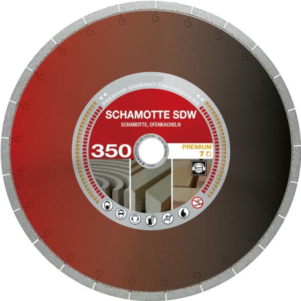 Diamant Trennscheibe SCHAMOTTE SDW