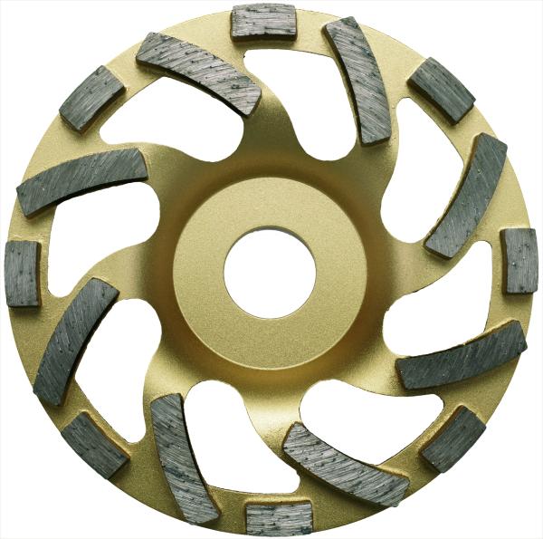 Diamant Schleiftopf NEW FAN CUP universal gold