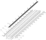 Rail 900 mm