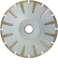 Diamond blade for curves