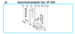 KF 600 Spannhalsadapter