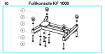 Spare parts KF 1000 Food console