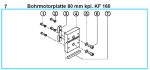 Motor plate 80 mm