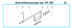 KF250 Bohrmittenanzeiger