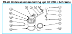 KF 250 Bohrwassersammelring mit Schraube