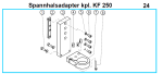 KF 250 Spannhalsadapter
