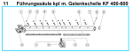 KF 400 Führungssäule mit Gelenkschelle
