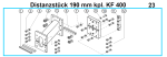 KF 400 Distanzstück 190 mm