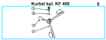 KF 400 Kurbel