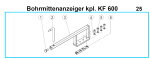 KF 600 Bohrmittenanzeiger