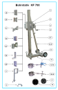 Spare parts KF 700 detailed