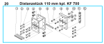 Spare parts KF 700 Spacer 110 mm