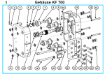 Spare parts KF 700 housing